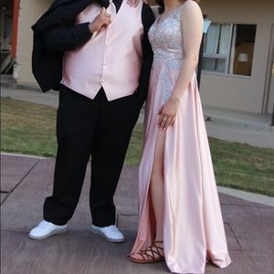 Light pink formal/prom dress